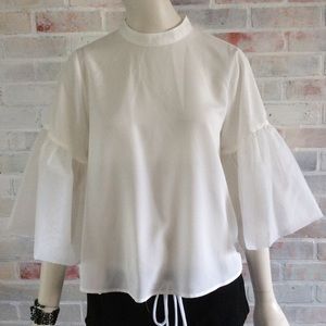 Andeawy White Blouse NWT